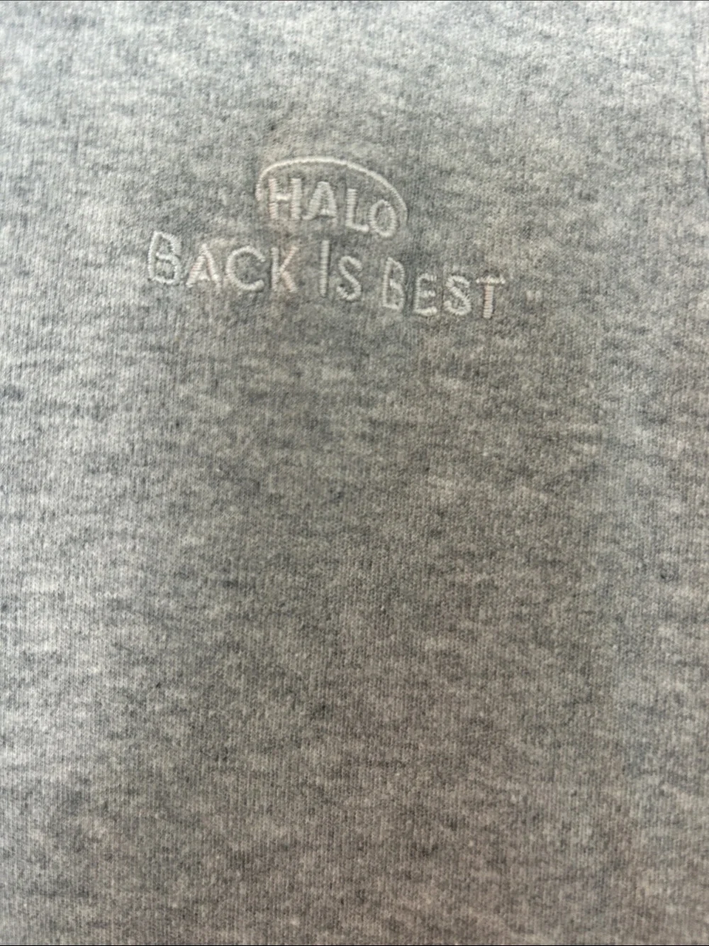 Halo Light Gray Sleeveless Zip-Front Sleep Sack